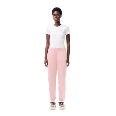 Lacoste Womens/Ladies Plain Joggers (Pink)