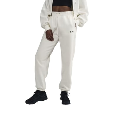 Nike Womens/Ladies Fleece Joggers (Sail/Black)