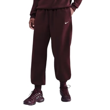 Nike Womens/Ladies Fleece Joggers (Burgundy)