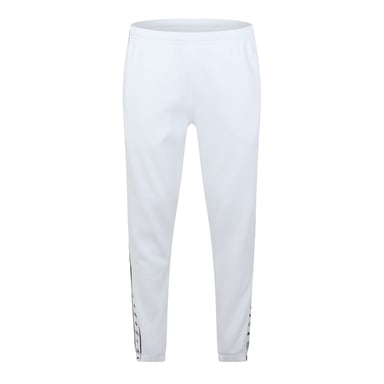 Lacoste Mens Side Stripe Slim Sweatpants (White)