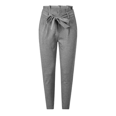 Vero Moda Womens/Ladies High Waist Trousers (Medium Grey Melange)
