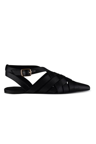 Loro Piana Silene ballerinas Black