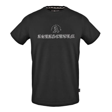 Aquascutum Mens Aquascutum Script T-Shirt (Black)