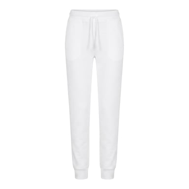 Emporio Armani EA7 Womens/Ladies Relaxed Fit Joggers (White)