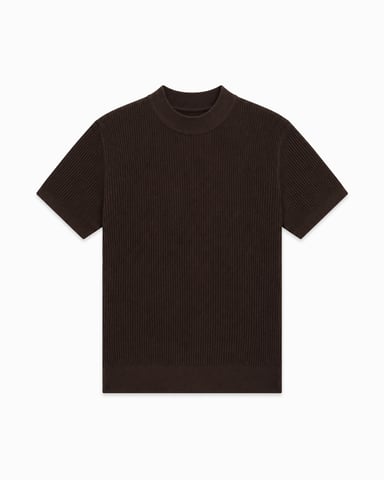 Black Bananas Knit Tee, Brown