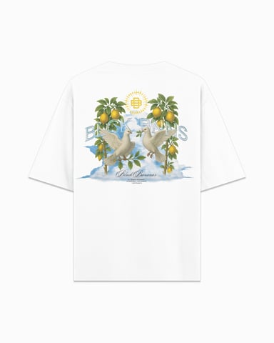 Black Bananas Doves Tee, White
