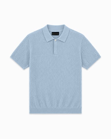Black Bananas Soft V2 Polo, Light Blue