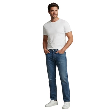 Levis Mens 511 Cotton Slim Jeans (Blue)