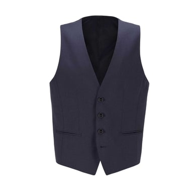 Boss Mens Wilson Waistcoat (Dark Blue)