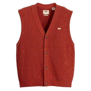 Levis Mens Sweater Vest (Rooibos Tea)