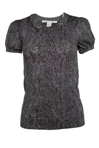 Diane von Furstenberg, Leopard lurex top