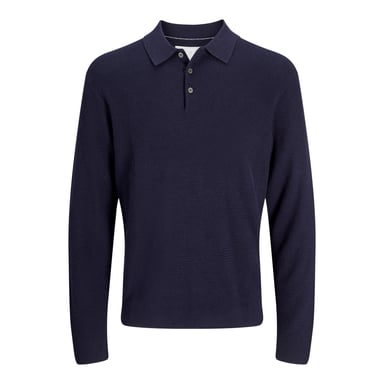 Jack & Jones Trui Cooper Knit Polo Blue
