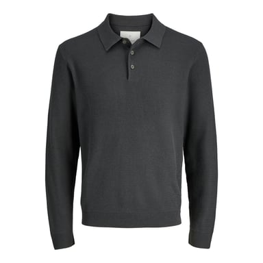 Jack & Jones Trui Cooper Knit Polo Grey