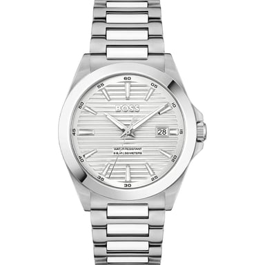 Hugo Boss Horloge Strike Silver