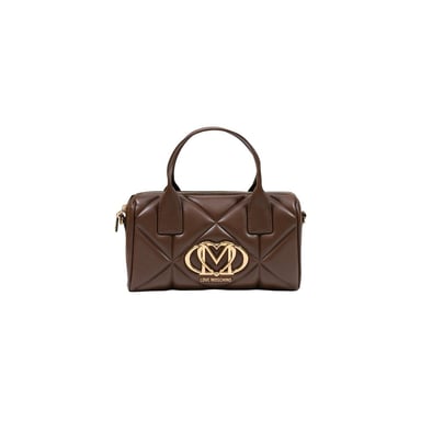 Love Moschino Brown Polyethylene Handbag