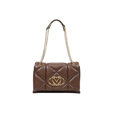 Love Moschino Brown Polyethylene Handbag