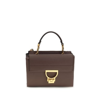 Coccinelle Brown Calf Leather Bos Taurus Handbag