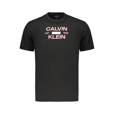 Calvin Klein Black Cotton Men's T-Shirt