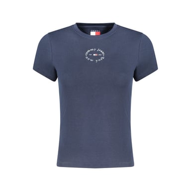 Tommy Hilfiger Blue Cotton Women's T-Shirt