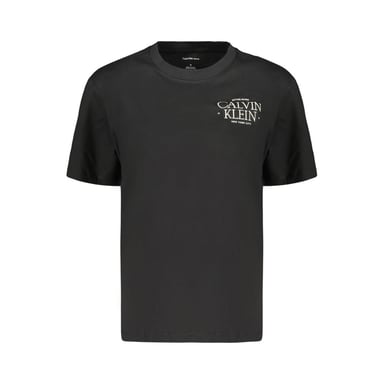 Calvin Klein Black Cotton Women's T-Shirt