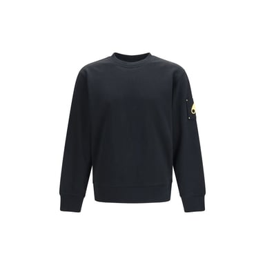 Moose Knuckles Black Cotton Sweatshirt