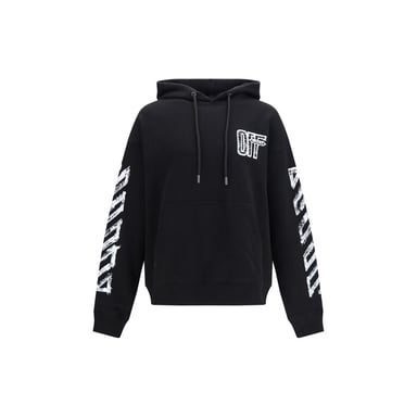 Off-White Black Cotton Sweatshirt