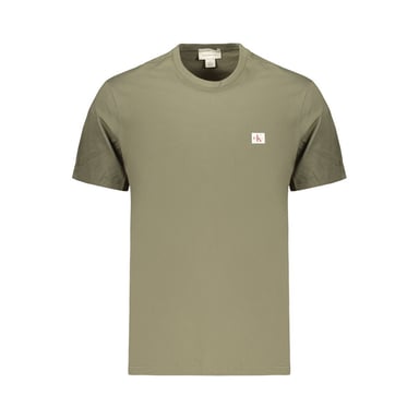 Calvin Klein Green Cotton Men's T-Shirt