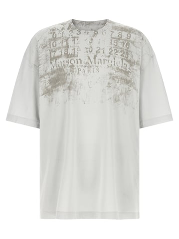 Maison Margiela Gray Cotton T-Shirt