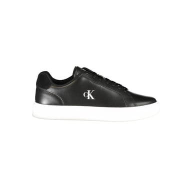 Calvin Klein Black Polyurethane Men's Sneaker