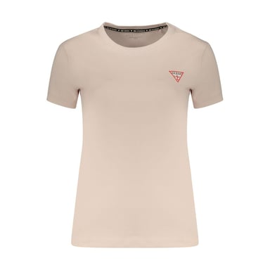 Guess Jeans Pink Cotton Womens T-Shirt