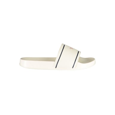 Tommy Hilfiger White Polyurethane Women's Slipper
