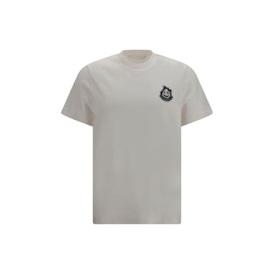 Moncler Beige Cotton T-Shirt