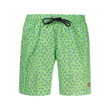 Norway 1963 Green Polyester Men's Swim Shorts