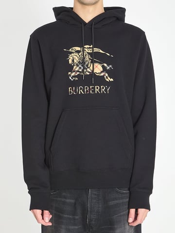 Cotton jersey hoodie