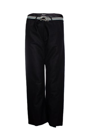 Ann Demeulemeester trousers with striped belt