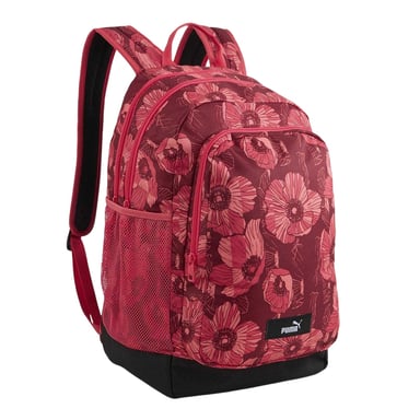 Puma Academy Floral Backpack (Red)