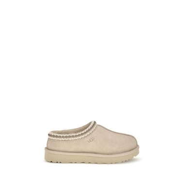 UGG Beige Leather Mules