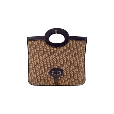 Dior Vintage stoffen clutch Trotter