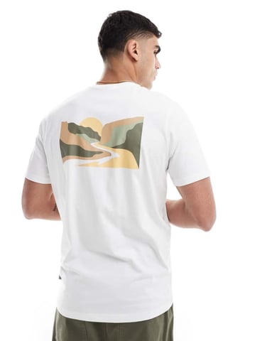 Columbia Explorers Canyon Back t-shirt in white