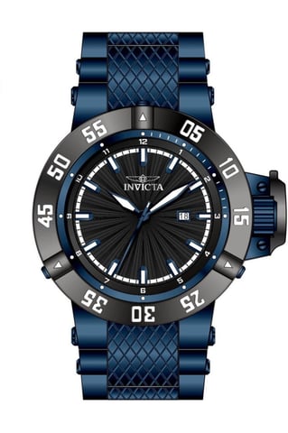 Invicta Subaqua 50795 Men's Watch - Quartz Movement - Stainless Steel with Black Dial - 50 mm