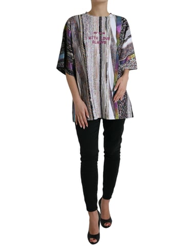 Oversized Graphic Tee Short Sleeves