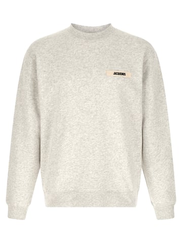 Jacquemus Gray Cotton Sweatshirt