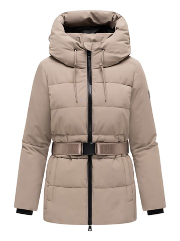 Navahoo Wattewunder women’s quilted jacket with belt