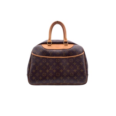 Louis Vuitton Vintage Cloth Handbag Deauville