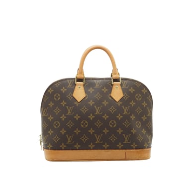 Louis Vuitton Vintage Stoffen Handtas Alma