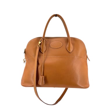 Hermes Vintage Leather Handbag Bolide