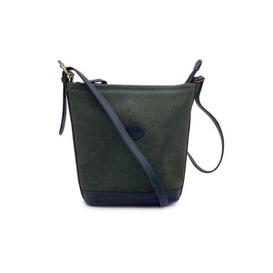 Gucci Vintage Suede Shoulder Bag Interlocking