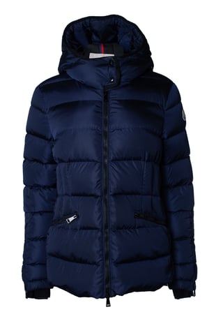 Moncler, Betula quilted down jacket in blue