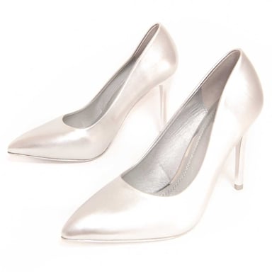 Montevita Heel Shoe Elegansal Silver
