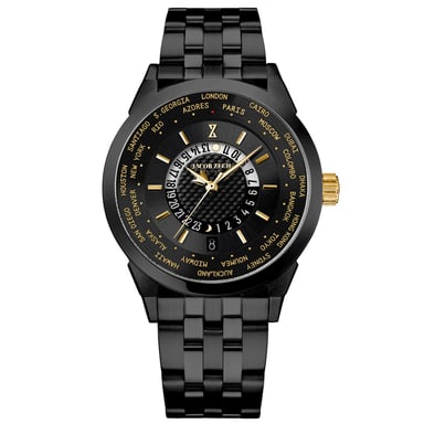 Jacob Zech Horloge New York City Black